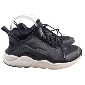 Nike Womens Air Huarache Run‎ Running Shoes Size 9.5 819151-008 Black Trainers
